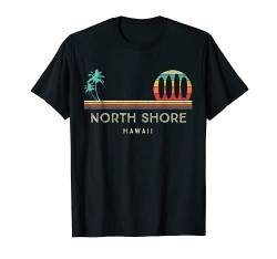 Vintage Hawaii North Shore Palmen tropisch - Brandung T-Shirt von Hawaiian Sunset Retro Sommerkleidung