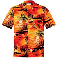 Hawaiihemdshop.de Hawaiihemd Hawaiihemdshop Hawaii Hemd Herren Baumwolle Kurzarm Strand Shirt von Hawaiihemdshop.de