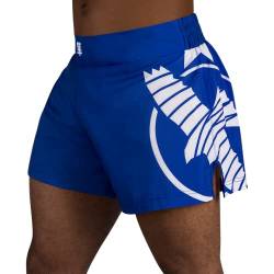 Hayabusa Icon Kickbox-Shorts für Herren, Blau, Groß von Hayabusa