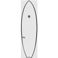 Haydenshapes HyptoKrypto StepUp FutureFlexFutures 6'6 Surfboard black circle branding von Haydenshapes