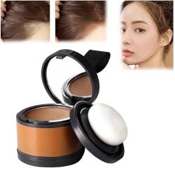 Waverlo Magic Root Cover Up, graues Haar vertuschen, Boldify Haaransatz-Puder, Haaransatz-Puder, wasserfester farbiger Haaransatz-Puder, Haaransatz-Concealer, Haarschatten-Puder (Brown) von Hdnaihpp