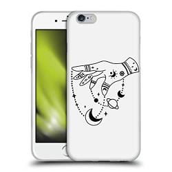 Head Case Designs Offizielle Haroulita Das Marionetten Universum Himmlisches Tattoo Soft Gel Handyhülle Hülle kompatibel mit Apple iPhone 6 / iPhone 6s von Head Case Designs