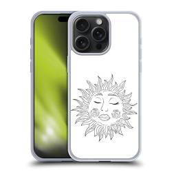 Head Case Designs Offizielle Haroulita Sonne Himmlisches Tattoo Soft Gel Handyhülle Hülle kompatibel mit Apple iPhone 15 Pro Max von Head Case Designs