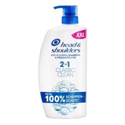 Head & Shoulders Classic Clean 2in1 Anti-Schuppen-Shampoo, 800ml Pumpspender. Bis zu 100% Schuppenschutz Klinisch Getestet. Für jeden Haar- und Kopfhauttyp. Tägliche Anwendung. Reines Gefühl von Head & Shoulders