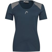 HEAD Club 22 Tech T-Shirt Damen in dunkelblau, Größe: XL von Head