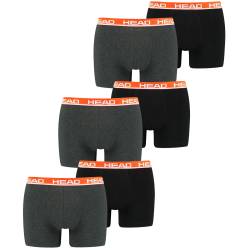 HEAD Herren Boxershort Basic Boxer 4er 6er 8er Multipack von Head