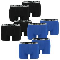 HEAD Herren Boxershort Basic Boxer 4er 6er 8er Multipack von Head