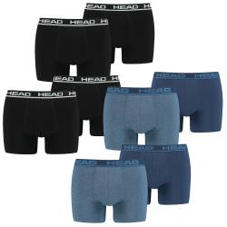 HEAD Herren Boxershort Basic Boxer 4er 6er 8er Multipack von Head