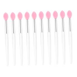 Healeved 10St Lippenmaskenpinsel Glanz-Applikator Applikatoren für Lipgloss pro brush kosmetikpinsel Lidschatten-Applikatoren Lippenpinsel-Applikator Lippenpinsel aus Silikon Kristallstange von Healeved