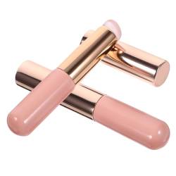 Healeved 2 Stück Lippenpinsel Silikon Lippenapplikator Lippenmasken Lippen Concealer Pinsel Lippenbalsam Lippenstift Applikatorstäbe Silikon Make Up Pinsel von Healeved