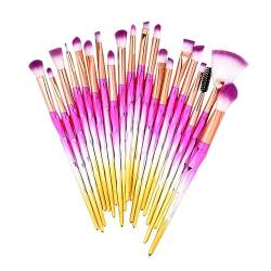 Healeved 20-Teiliges Set Kosmetikpinsel Make-up Pinsel makeup brushes weicher pinsel fondationspinsel makeup pinsel set Bilden Mischen Mischpinsel Premium-Material Make-up-Tool einstellen von Healeved