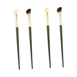 Healeved 4 Stück Halbfächerförmiger Nasenschattenpinsel Make Up Pinsel Nasenkonturpinsel Make Up Für Die Nasenkontur Nasenpinsel Für Frauen Nasenkonturpinsel Nasen Make Up Werkzeug von Healeved