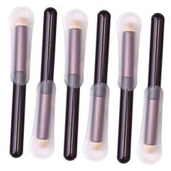 Healeved 6 Stück Make Up Pinsel Foundation Pinsel Für Flüssiges Make Up Puff Detail Make Up Kosmetischer Puff Make Up Foundation Schwamm Concealer Pinsel Make Up von Healeved