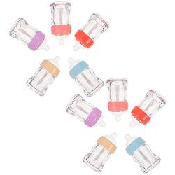 10st Flasche Lipgloss Lustige Lippen Gloss Flaschen Lippenbalsam Flasche Klar Lip Gloss Rohr Klare Lippenflasche Flaschen Für Baby Lippenstiftständer Plastik Leere Flasche von Healifty