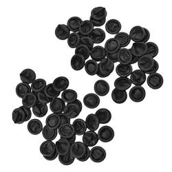 Healifty Fingerlinge für elektronische Reparaturen, antistatisch, Schwarz, 100 Stück von Healifty