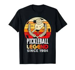 Vintage-Pickleball-Legende seit 1984 Pickleball-Spieler T-Shirt von Healing Vibes