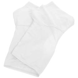 Healvian Schweißfestes Unterhemd Für Damen Kurzärmliges T-Shirt Atmungsaktive Schweißweste Waschbare Feuchtigkeitsableitende Sportshirts Weiß von Healvian