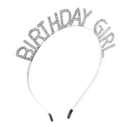 Healvian Stirnband Schmuck Alles Zum Geburtstag Stirnband Geburtstags Kopfbedeckung Für Frauen Geburtstags Fotoautomaten Requisiten Geburtstags Stirnbänder Für Frauen Party von Healvian