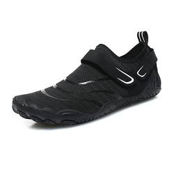 Hearda Herren Damen Barfussschuhe Unisex Badeschuhe Strandschuhe Atmungsaktiv Aquaschuhe Schnell Trocknend Wasserschuhe Surfschuhe Traillaufschuhe Fitnessschuhe für Sport Outdoor von Hearda