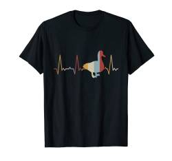 Herzschlag Ente T-Shirt von Heartbeat Grafik Geschenke Damen Herren Kinder