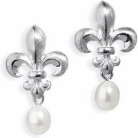 Heartbreaker Paar Ohrstecker Ohrringe Fleur de Lis Silber LD FL 21 PW von Heartbreaker