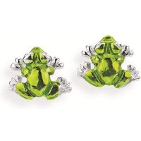 Heartbreaker Paar Ohrstecker Ohrringe Froggy Silber / Brandlack von Heartbreaker