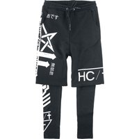 Heartless - Gothic Trainingshose - Corrupt Pants - S bis 3XL - für Männer - Größe XL - schwarz von Heartless