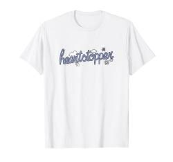 Heartstopper Cute Clouds And Flowers Big Chest Logo T-Shirt von Heartstopper