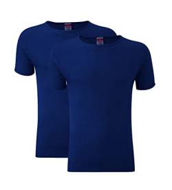 Heatwave® 2er Pack Herren Thermo T Shirt Warm Unterwäsche Baselayer S M L XL XXL Thermo, navy, L von Heatwave Thermalwear