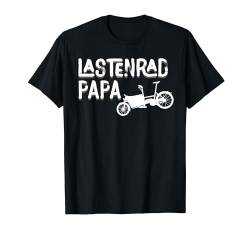 Lastenrad Papa Retro Fahrrad Vintage Cargobike T-Shirt von Heavy Load Cargo Bike Cyclist Merch