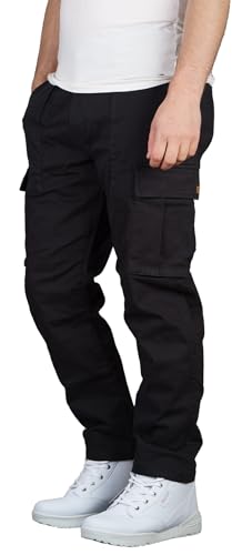 Hedgemoor Herren Cargohose Jimmy, Black, Gr.L von Hedgemoor