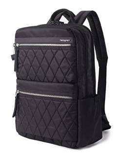 Hedgren AVA, Unisex-Erwachsene Rucksack, QUILTED BLACK, 15.6" - von Hedgren