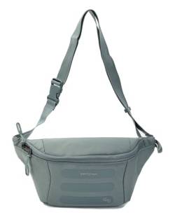 Hedgren Hcmby Comby Visit Waistbag + RFID Grey - Green von Hedgren