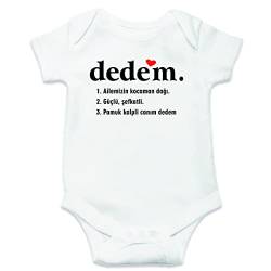 Dedem Design -%100 Cotton Baby Body Suits - Express Shipping (0-3 Months Kids EU (62 cm)) von Hediyenza