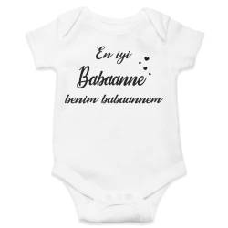 En İyi Babaanne Benim Babaannem Design -%100 Cotton Baby Body Suits - Express Shipping (3-6 Months Kids EU (68 cm)) von Hediyenza