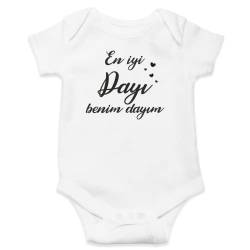 En İyi Dayı Benim Dayım Design -%100 Cotton Baby Body Suits - Express Shipping (0-3 Months Kids EU (62 cm)) von Hediyenza