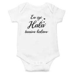 En İyi Hala Benim Halam Design -%100 Cotton Baby Body Suits - Express Shipping (3-6 Months Kids EU (68 cm)) von Hediyenza