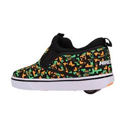 HEELYS Herren J3T FX Minecraft Wheels Skate Sneaker Schuhe, Schwarz / Orange / Grün, 45.5 EU von Heelys