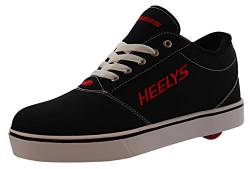 HEELYS Unisex-Erwachsene GR8 Pro 20 Schuh mit Rollabsatz, Schwarz/Weiß/Rot, 44.5 EU von Heelys