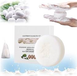 SkinFerm Back Acne Soap, Back Acne Soap,Skinferm Collagen Milk Whitening Soap,Silk Protein Skin Repair Soap,Remove Acne Anti-Cellulite Soap von Hehimin