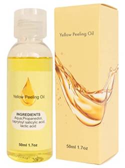 Yellow Peeling Oil - 2023 New Body Exfoliate Peeling Oil,Super Strength Yellow Peeling Oil, Old Yellow Peeling Oil,for All Skin Types,50 ml (1pcs) von Hehimin