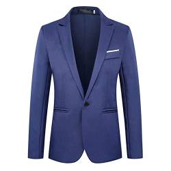 Hehiy Herren Sakko Jacket Blazer Anzugjacke Herren Jackett Herren Winter Retro Trainingsanzug Herren Sakko Herren Slim Fit Sportlich Anzugjacke für Hochzeit Party Abschluss Business von Hehiy