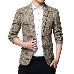 Hehiy Herren Sakko Jacket Blazer Jackett Herren Herren Sakko Schwarz Anzug Herren Tweed Sakko Herren Winter für Party,Business von Hehiy