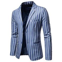 Hehiy Herren Sakko Slim Fit Anzugjacke Anzug Herren Modern Herren Anzug Blau Suit Herren Sakko Sportlich Modern Winter Die Neuesten Herrenanzüge von Hehiy