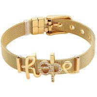 Heideman Armband Mesh Armband Hope poliert (Armband, inkl. Geschenkverpackung), Charms sind austauschbar von Heideman