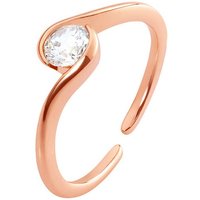 Heideman Fingerring Blix rose goldfarben (Ring, 1-tlg., inkl. Geschenkverpackung), Damenring für Frauen von Heideman