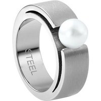Heideman Fingerring Ring 420 Strichmatt (Ring, 1-tlg., inkl. Geschenkverpackung), Perlenring mit echter Süßwasserperle von Heideman