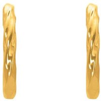 Heideman Paar Ohrstecker Fides goldfarben (Ohrringe, inkl. Geschenkverpackung), Creolen Frauen von Heideman