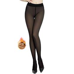 Strumpfhosen Damen Winter,Gefütterte Strumpfhose,Thermostrumpfhose,Tights,Thermostrumpfhosen für Thermal,Women's Wärmende Strumfphosen,Thermo Stockings Strumphose,Gefüttert Trumpfhosen,Warm Leggings von HeigeSeng