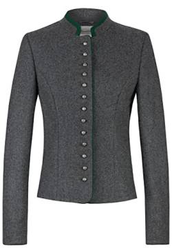 Heimatgwand Damen Jacke Elisabeth Lodenjacke, Schiefer, Standard von Heimatgwand